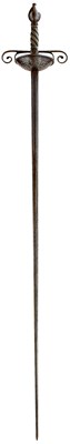 Lot 21 - A COMPOSITE NORTH EUROPEAN RAPIER IN THE 17TH CENTURY STYLE