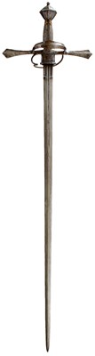 Lot 337 - A SAXON SWORD-RAPIER IN THE 16TH CENTURY MANNER