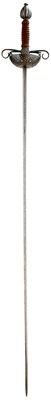 Lot 20 - A 17TH CENTURY NORTH EUROPEAN RAPIER