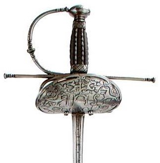 Lot 36 - A 17TH CENTURY SPANISH RAPIER
