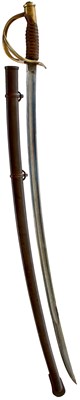Lot 164 - AN AMERICAN CIVIL WAR PERIOD MODEL 1860 CAVALRY TROOPER'S SABRE