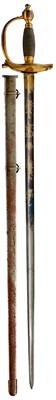 Lot 142 - A 1796 PATTERN HEAVY CAVALRY OFFICER'S DRESS SWORD