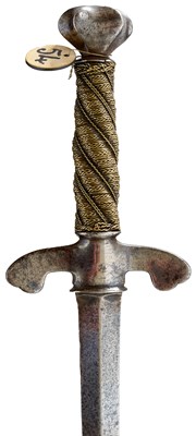 Lot 26 - A LATE 17TH CENTURY ITALIAN PILLOW SWORD