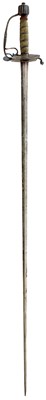 Lot 50 - A COMPOSITE 18TH CENTURY NORTH EUROPEAN OFFICER'S SWORD