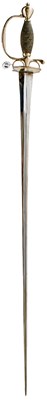 Lot 59 - AN 18TH CENTURY ENGLISH SILVER HILTED SMALL-SWORD