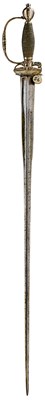 Lot 56 - AN 18TH CENTURY ENGLISH SILVER HILTED SMALL-SWORD