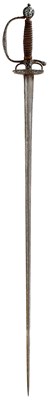Lot 61 - AN 18TH CENTURY FRENCH SMALL-SWORD