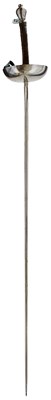 Lot 64 - A PAIR OF 19TH CENTURY FRENCH DUELLING EPEE OR SWORDS