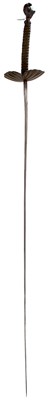 Lot 68 - A MID 19TH CENTURY FRENCH DUELLING SWORD OR EPEE