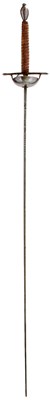 Lot 69 - AN EARLY 19TH CENTURY CONTINENTAL FENCING FOIL