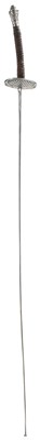 Lot 66 - A PAIR OF 19TH CENTURY FRENCH DUELLING EPEE OR SWORDS
