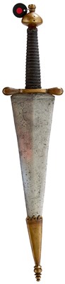 Lot 254 - AN ENGLISH DAGGER IN THE EARLY 17TH CENTURY STYLE