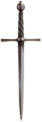 Lot 253 - AN ENGLISH DAGGER IN THE EARLY 17TH CENTURY STYLE