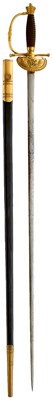 Lot 165 - A WILLIAM IV COURT SWORD
