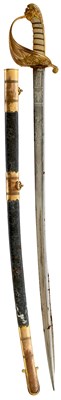 Lot AN 1827 PATTERN NAVAL OFFICER'S SWORD
