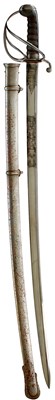 Lot 147 - AN 1821 PATTERN LIGHT CAVALRY OFFICER'S SWORD