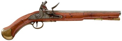 Lot 106 - A .560 CALIBRE FLINTLOCK LONG SEA SERVICE PISTOL