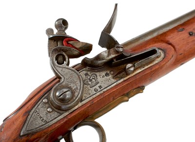 Lot 106 - A .560 CALIBRE FLINTLOCK LONG SEA SERVICE PISTOL