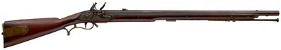 Lot 88 - A GOOD AND SCARCE .625 CALIBRE MODEL 1815 SOCKET CONVERSION FLINTLOCK BAKER RIFLE