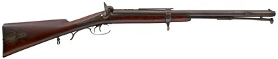 Lot 92 - A RARE .550 CALIBRE JACOB'S PATENT DOUBLE BARRELLED RIFLE BY SWINBURN & SON