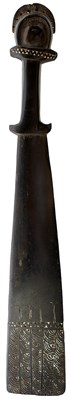 Lot 327 - TRIBAL ART: A MASSIM CLUB, TROBRIAND ISLANDS, PAPUA NEW GUINEA