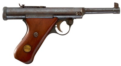 Lot 124 - A .177 HAENEL MODEL 28 AIR PISTOL