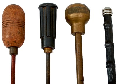 Lot A SELECTION OF RAMRODS AND A FENCING FOIL