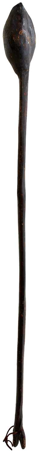 Lot 118 - A TRIBAL LONG CLUB