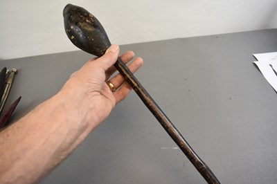 Lot 118 - A TRIBAL LONG CLUB