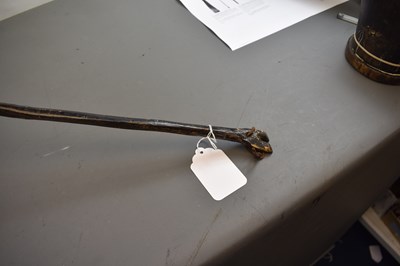 Lot 118 - A TRIBAL LONG CLUB