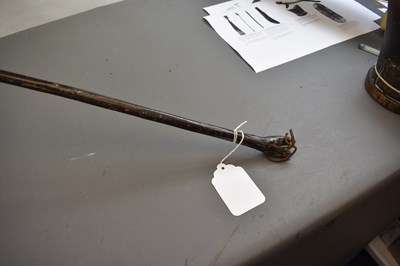 Lot 118 - A TRIBAL LONG CLUB