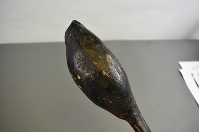 Lot 118 - A TRIBAL LONG CLUB