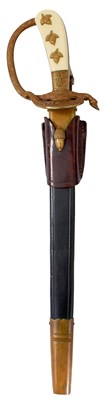 Lot 803 - A THIRD REICH FORESTRY OFFICIALS DAGGER OR CUTLASS