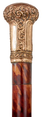 Lot 865 - A LATE 19TH/EARLY 20TH CENTURY WALKING STICK
