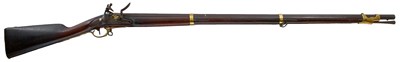 Lot 416 - A .700 CALIBRE CONTINENTAL FLINTLOCK SERVICE MUSKET