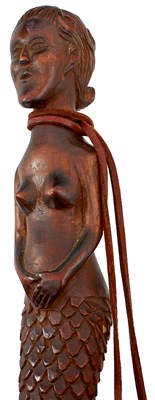 Lot 856 - AN EARLY 20TH CENTURY PRISONER OF WAR RELATED WALKING STICK