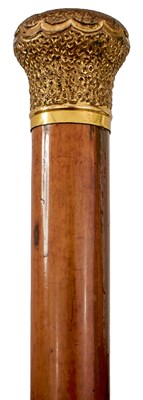 Lot 868 - A 19TH CENTURY WALKING STICK