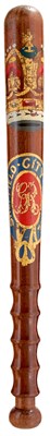 Lot 848 - AN EDWARDIAN TRUNCHEON TO THE SHEFFIELD CITY POLICE