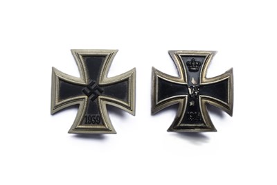 Lot 828 - A CASED THIRD REICH IRON CROSS 1ST CLASS