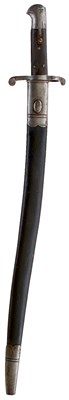 Lot 765 - AN 1856 PATTERN SWORD BAYONET