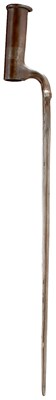 Lot 775 - A BROWN BESS TYPE SOCKET BAYONET