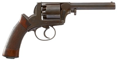 Lot 585 - A .400 CALIBRE FIVE-SHOT PERCUSSION GERMAN MADE 51 ADAMS REVOLVER