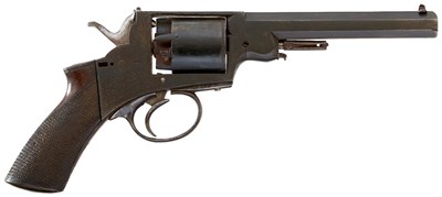 Lot 584 - A 54-BORE FIVE-SHOT PERCUSSION REEVES REVOLVER