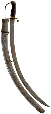 Lot 257 - A GEORGIAN LIGHT COMPANY OFFICER'S SABRE