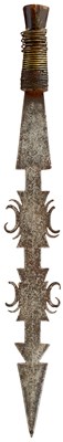 Lot A LATE 19TH CENTURY CONGOLESE KONDA OR CURRENCY SWORD
