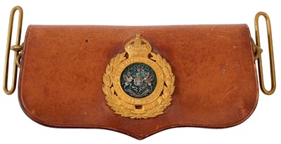 Lot 699 - THE CITY OF LONDON IMPERIAL YEOMANRY (ROUGH RIDERS) UNDRESS SHOULDER BELT POUCH