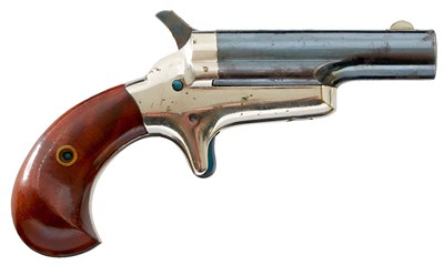 Lot 572 - A .41 RIMFIRE THIRD MODEL COLT DERINGER