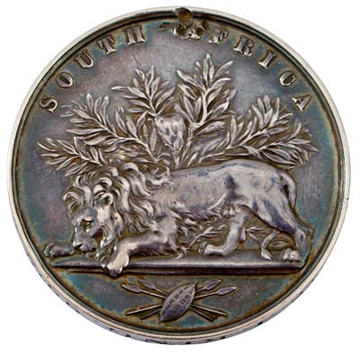 Lot 756 - SOUTH AFRICA 1879 - BROOCHED MEDAL TO PRIVATE KING OF THE 99TH FOOT