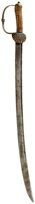 Lot 344 - AN 18TH CENTURY HUNTING HANGER