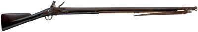 Lot 434 - A .750 CALIBRE INDIA SHIP STORE FLINTLOCK SERVICE MUSKET BY RIMES c1753-c1770